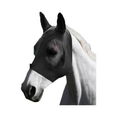 Imagem de Máscara De Verão Respirável Para Cavalos Com Proteção UV, Ajuste Confo