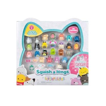 Imagem de Squishmallows, Pack 25 Bonecos Squish-a-Longs 2cm Raro