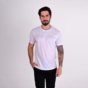 Imagem de Camiseta John John Drinks & Vibes Branca-Masculino