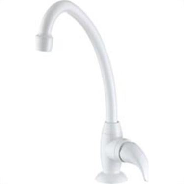 Imagem de Torneira Abs Bica Movel Mesa Lorenzetti Fortti 1167F56 Branca, Branco