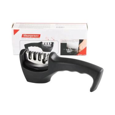 Imagem de Afiador De Facas Profissional De 4 Estágios Com Pedra De Afiar Diamant