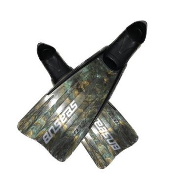 Imagem de NADADEIRA VELOX CAMUFLADO SEASUB Mergulho Pé de pato Mar Rio APNEIA Pe
