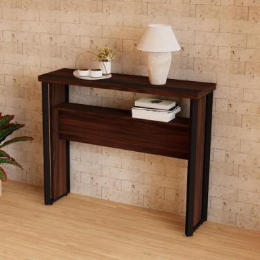 Imagem de Aparador Buffet para Escritório Cantinho do Café com Vidro 120cm Corpo