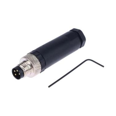 Imagem de Conector De Sensor M8 À Prova d'Água Macho E Fêmea Com Rosca, Soquete 