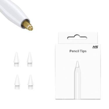 Imagem de Kit 4 Pontas HS para Apple Pencil Pro, USB-C, 1ª e 2ª Geração. Reposição de Alta Precisão e Sensibilidade, Ideal Desenho e Escrita