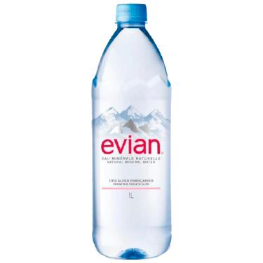 Imagem de ÁGUA MINERAL EVIAN SEM GÁS PET 1L