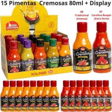 Imagem de Molho Pimenta Cremosa Com Azeitonas Bahia Premium Kit Churrasco Até 4 