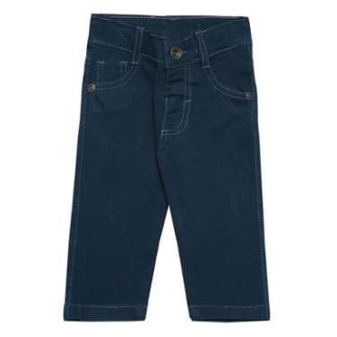 Imagem de Calça Look Jeans Sarja - M - CAQUI-Masculino