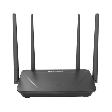 Imagem de Roteador Wireless Intelbras Action Rf1200 4 Antenas Preto