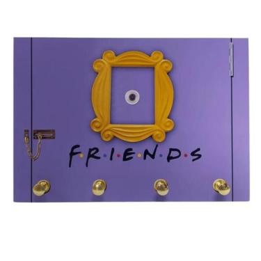Imagem de Porta Chaves Friends 21x15cm - Geek Marketplace
