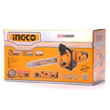 Imagem de Motosserra INGCO BL 16" Bateria 40V Linha P20S