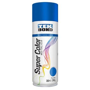 Imagem de Tinta Spray Tekbond Metálica Azul 350ml