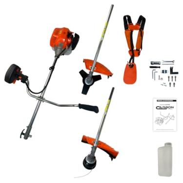 Imagem de Roçadeira Carbon Fak FAK520RB a Gasolina, 52cc, 2,5HP, Bipartida, Profissional