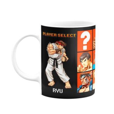 Imagem de Caneca Gamer - Street Fighter Player Select - JPS INFO