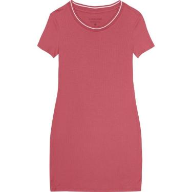 Imagem de Vestido Curto Canelado Reto Malwee Ref. 124612-Feminino