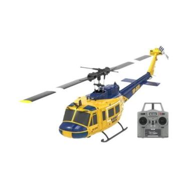 Imagem de Helicóptero RC Em Escala 1:48 Huey UH-1 Com Giroscópio De 6 Eixos, 6 C