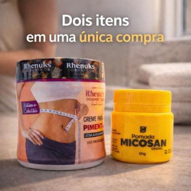 Imagem de Kit Cuidados Rhenuks Pimenta Negra 200g + Micosan Baruc