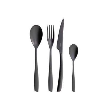 Imagem de FAQUEIRO BUGATTI 24 PEÇAS PRETO FOSCO ISBD-FAQ24