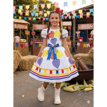 Imagem de Vestido Luxo Marie Junino Arraiá da Quermesse para Noiva/Noivinha, 8