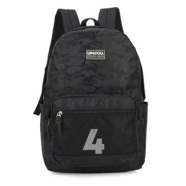 Imagem de Mochila Costa UP4YOU Notebook Preto MJ4897UPPT Preta - Luxcel, M, Pret