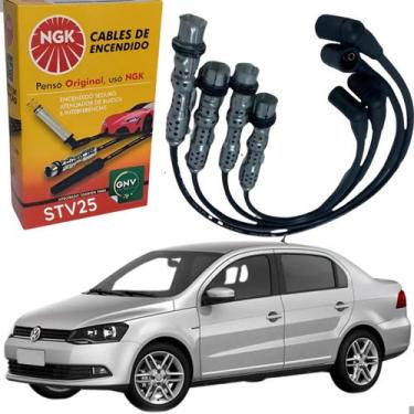 Imagem de Jogo de Cabo de Velas Original NGK STV25 Audi Volkswagen