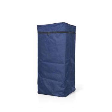 Imagem de Bolsa De Compras Saco Capa Para Carrinho De Feira Reforçado Cor:Azul M