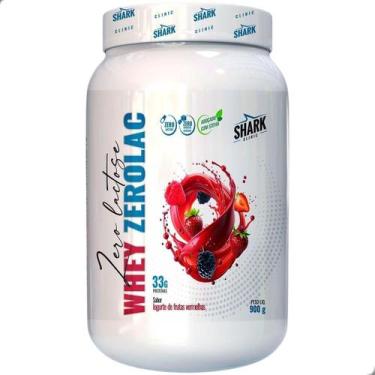 Imagem de Zerolac Whey Protein Zero Lactose Pote 900g Shark Pro, Iogurte Com Fru