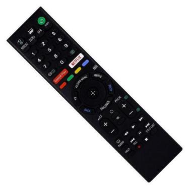 Imagem de Controle Universal Compatível C/ Tv Led Sony Netflix Todas Sony 4k 8k 