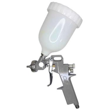 Imagem de Pistola de Pintura Gravidade Bico 1,3mm Baixa Pressão 600ml 990 Cazari