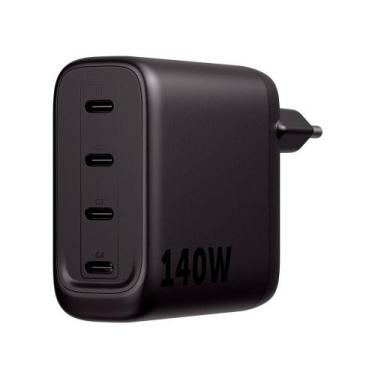 Imagem de Carregador Turbo 4 Portas USB-C 140W Gan EC 40 Power Intelbras