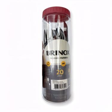Imagem de FAQUEIRO ITAPARICA 20 PEÇAS VERMELHO BRINOX