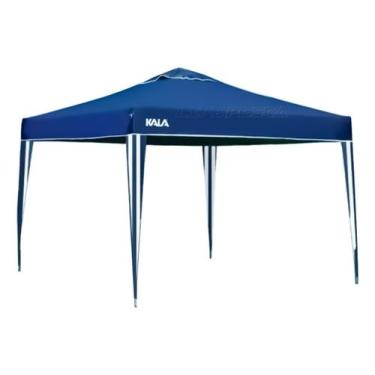 Imagem de Tenda Gazebo Dobrável em Alumínio Kala (3x3m), Azul