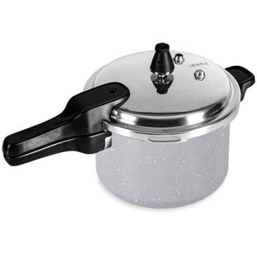 Imagem de Panela de Pressão 20 cm 4,2 L Fundo de Indução Alumínio - Brinox