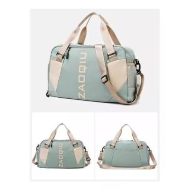 Imagem de Bolsa Feminina Viagem Academia Passeio Transversal - Zaoqiu, Verde
