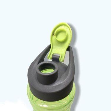 Imagem de Garrafa Squeeze Plastica 700ml Etiluz Verde Rosa - Etilux, Verde
