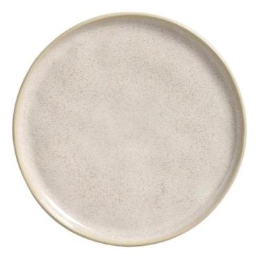 Imagem de Conjunto C 6 Pratos De Sobremesa Bio Latte 21,5cm Porto Brasil, Off Wh