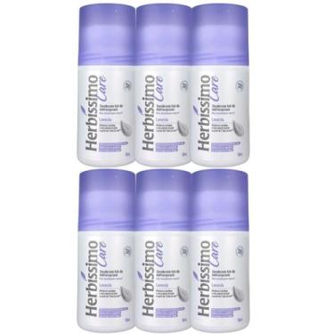Imagem de Kit 6 Desodorante Roll-On Lavanda Herbíssimo 50Ml - Dana