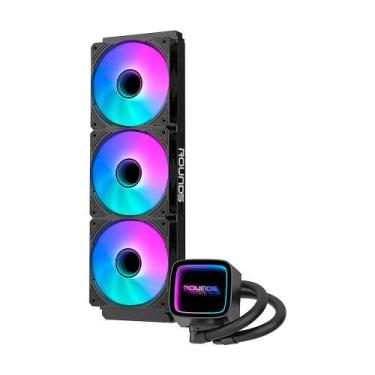 Imagem de Water Cooler Gamer Round5 Eurus 360 ARGB Preto