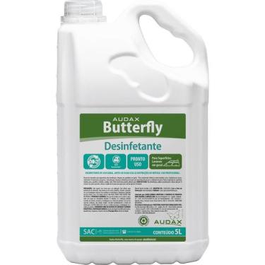 Imagem de Desinfetante Butterfly 5L Floral Galão Pronto Uso Bactericida Limpeza 