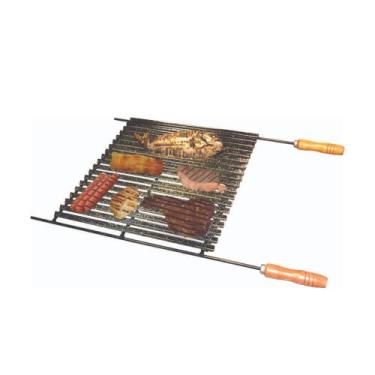 Imagem de Chapa Grelha para Churrasqueira Esmaltada 48,5x48,5 PGC-005 - Progás -