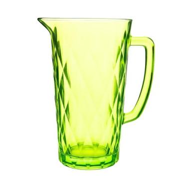 Imagem de Jarra de Vidro Stella 1,2L Verde  PromoInter, 1,20 LITROS, VERDE, 1