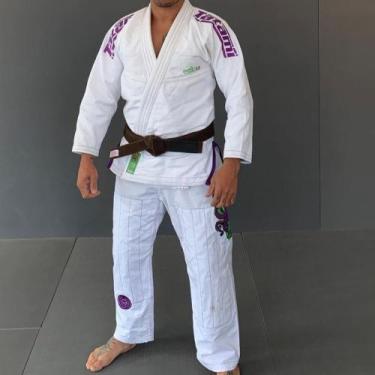 Imagem de Kimono Tatami Michelle Nicolini Estilo 5.0 Premium, Branco, F4