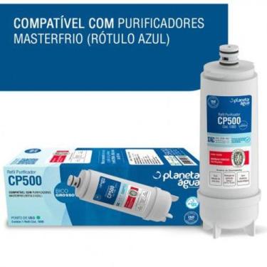 Imagem de Filtro Refil Planeta Água, CP500. Compatível com Purificadores: Master