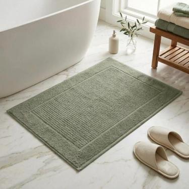 Imagem de Toalha de Piso Loft Algodão 50x70cm 600 g por m² Appel, Verde Bandeira