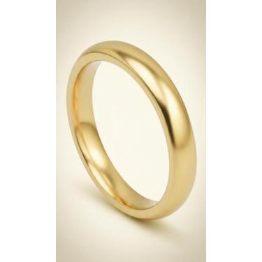 Imagem de Aliança Ouro 18k Tungstênio 3mm Confortável - Congratulations Store