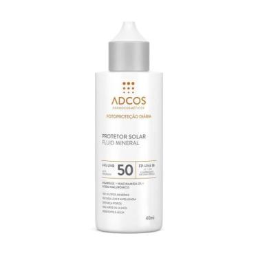 Imagem de Protetor Solar Adcos Fluid Mineral FPS50 Incolor 40ml