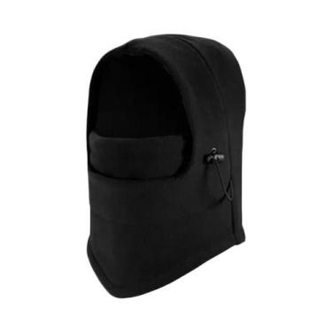 Imagem de Balaclava Unissex Impermeável De Lã Térmica Com Capuz E Protetor De Pe