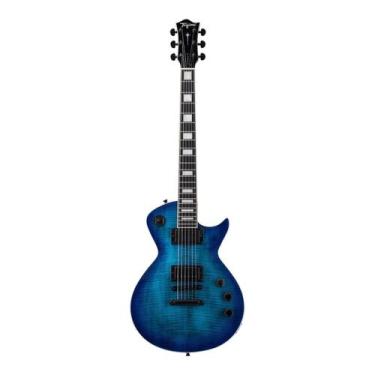 Imagem de Guitarra Tagima Single Cut Almach TBLB Transparent Blue HH FL