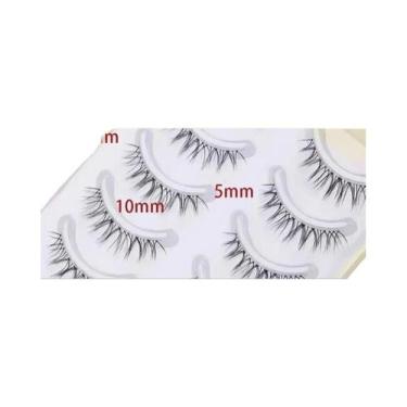 Imagem de Cílios Postiços Naturais Soft Dream Deer 0.14mm Com Base Transparente 