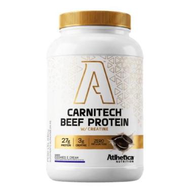 Imagem de Proteina Hidrolisada Carne Cookies Cream 840g - Atlhetica - Atlhetica 